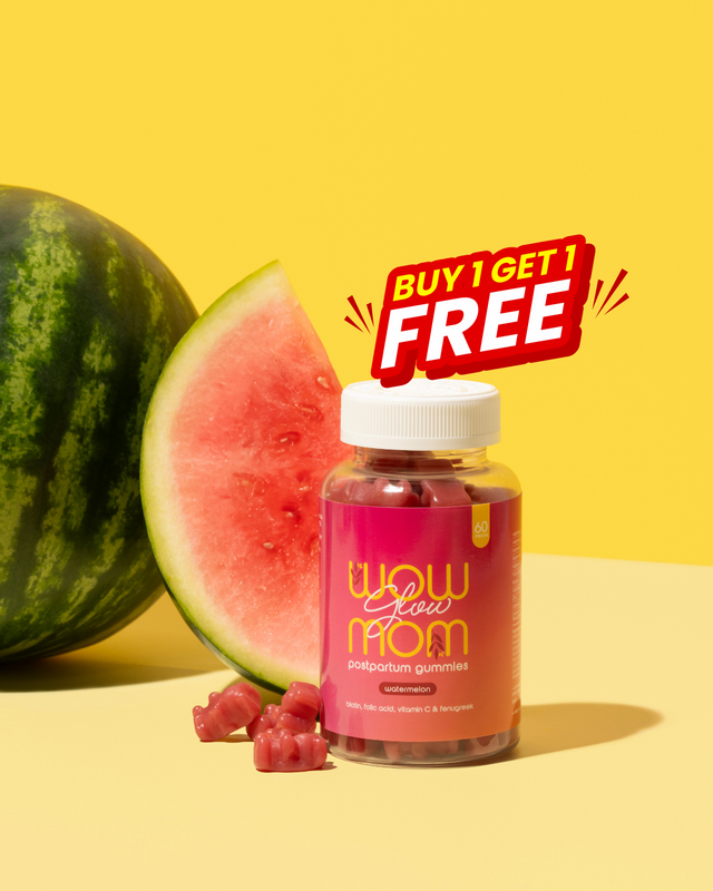 WOWGLOWMOM postpartum gummies